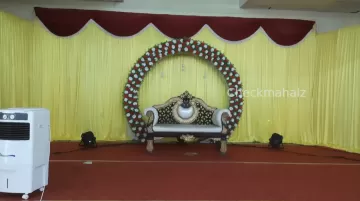 Oddanchatram PNK Thirumana Mandapam's Wedding Stage